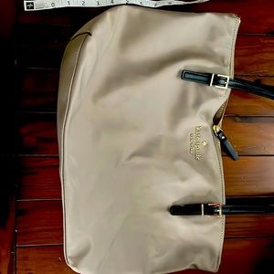 Kate spade grey nylon tote
